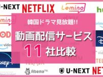 動画配信サービス11社比較