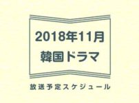 2018年11月放送された韓国ドラマ一覧とおすすめ紹介。オクニョ、被告人、伝説の魔女、浪漫ドクター キム・サブ、七日の王妃、六龍が飛ぶ、トッケビ、青い海の伝説、イサン