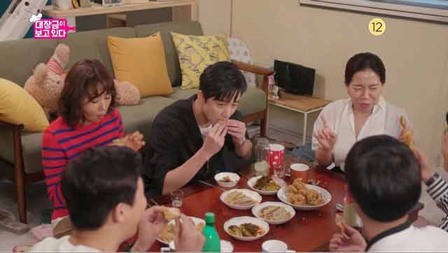 韓国ドラマチャングムの末裔食事シーン