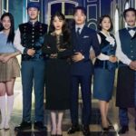 韓国ドラマホテルデルーナのホテル従業員画像